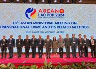 Thai Representative The Head of Delegation to 18th AMMTC Meeting on Transnational Crime (SEO-friendly: Thai Representative Leads Delegation to 18th AMMTC Meeting) news-30082024-014012