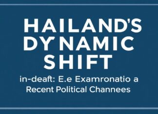Thailand’s Dynamic Shift: A Comprehensive Look at Recent Political Developments Thailand's Dynamic Shift: An In-depth Examination of Recent Political Changes