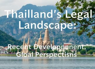 Thailand’s Legal Landscape: Recent Developments and Global Perspectives Thailand's Legal Landscape: Recent Developments and Global Perspectives