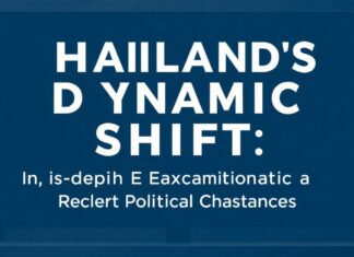 Thailand’s Dynamic Shift: A Comprehensive Look at Recent Political Developments Thailand's Dynamic Shift: An In-depth Examination of Recent Political Changes